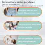 Tisu Basah Mini Anak Karakter 1 Pack Isi 8 Bungkus Praktis 64 Pcs - Image 7