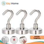 Gantungan Magnet Hook Bulat Besi Kuat Serbaguna Untuk Kunci Dapur - Image 6