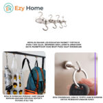 Gantungan Magnet Hook Bulat Besi Kuat Serbaguna Untuk Kunci Dapur - Image 7