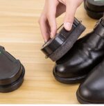 Semir Sepatu Kulit Portable Shoe cleaner Polish Sponge Brush - Image 3