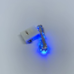 Lampu Hias Buket Bunga Balon Fairy Light Dekorasi Tumblr Kawat Mini - Biru 3 Meter