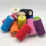 Finger Wrist Tape Elastis Penyangga Jari dan Pergelangan Tangan untuk Olahraga - Merah - Image 5