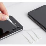 Pembersih Port Colokan Speaker HP Alat Pembersih Debu Lubang Speaker - Hitam - Image 3