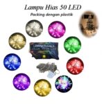 Lampu Hias Buket Bunga Balon Fairy Light Dekorasi Tumblr Kawat Mini - Wmwhite 1 meter - Image 8