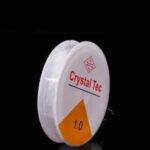 Tali Karet Senar Bening Import Elastis DIY Aksesoris Gelang - 0.4