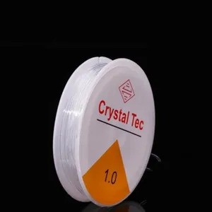 kXlu0zkmCeuNc4sqoWPmbF5NyAedmo5JlIodZG9k Tali Karet Senar Bening Import Elastis DIY Aksesoris Gelang - 0.4 - Image 1