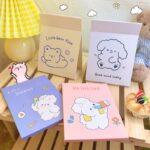 Cermin Rias Kaca Lipat Persegi Model Buku dengan Motif - Sedang - Image 5