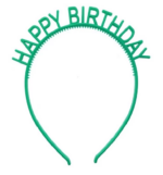 Bando Ulang Tahun Desain Happy Birthday Warna Warni Gaya Korea - Biru - Image 8