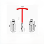 Kunci Busi T Fleksibel Perawatan Kendaraan Pribadi Motor Mobil Multifungsi Presisi - 16 - Image 7