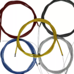 Kabel Gas Motor Variasi Panjang Serat Carbon Untuk Semua Jenis Motor - Merah - Image 4