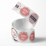 Sticker Thankyou Label Segel Order Packing Motif Karakter 1Roll - Custom 4 - Image 4