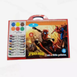 Buku Melukis Set 3D Coloring Book Melatih Kemampuan Motorik Anak - Spideman