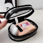 Mini Pouch Polos Aesthetic Transparan Tempat Charger Multifungsi PVC - Image 2