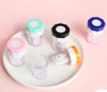 Wadah Alat Pembersih Softlens Manual Rotation Myopia Portable - Biru - Image 6