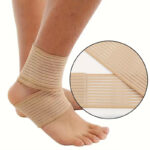 Sabuk Lilit Ankle Elastis Pelindung Pergelangan Kaki Tangan Tumit - HITAM MALIKA - Image 6