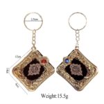Gantungan Kunci Al Quran Mini Souvenir Unik Keychain - Image 4