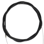 Kabel Gas Motor Variasi Panjang Serat Carbon Untuk Semua Jenis Motor - Hitam