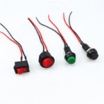 Saklar Push Button Bulat On Off Universal Tombol Kendaraan Motor Mobil - Image 2