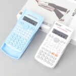 Kalkulator Ilmiah SinCosTan 240 Fungsi Layar LCD HD Baterai L1131 - Biru - Image 5