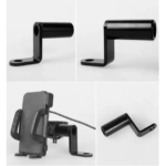 Stand Bracket Spion Holder Polos Dudukan Lampu Tembak Motor Handphone - Image 4