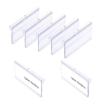 Label Harga Mika PVC Transparan Price Tag Holder Minimarket - Image 5