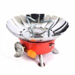 Kompor Camping Mini Portable Gas Stove Bulat Windproof - Image 2