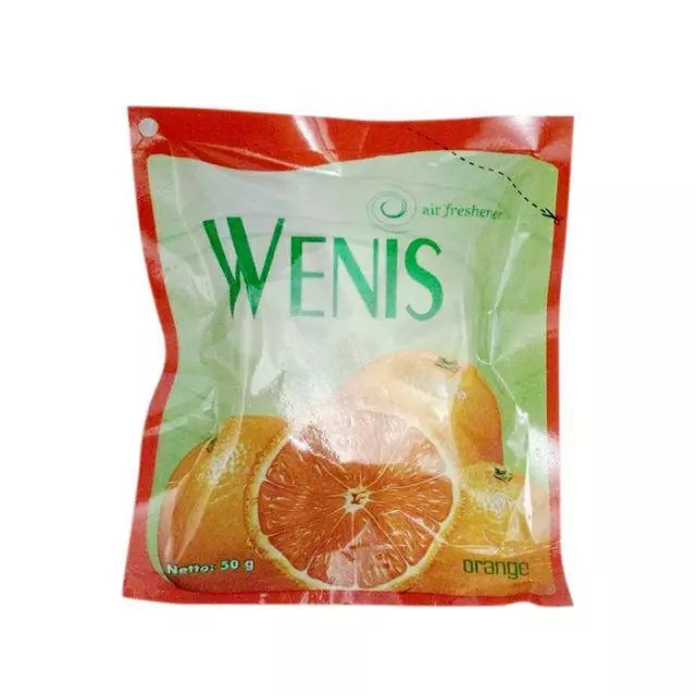 njvIOVWoCJRlVpXNF9Llpdu8wPH8MUaaxwYBkWXr Pengharum Penghilang Bau Ruangan Gantung Air Freshener - Orange - Image 1