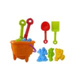 Mainan Edukasi Anak Ember Pasir Pantai Dengan Cetakan - Image 4