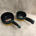 Panci Teflon Marble Hitam 18 20 cm Anti Lengket Ringan dan Tahan Lama - Panci - Image 4