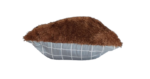 Bantal Sofa Bulu 2 Tampilan Aesthetic Elegan Dekorasi Kamar Ruangan - Coklat - Image 5