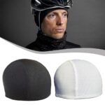 Topi Inner Cap Skull Cap Cover Beanie untuk Helm Motor - Hitam - Image 2