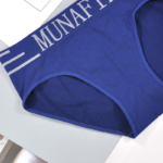 Boxer Pria 6711 Kolor Pendek Polos Cowok Underwear - Biru