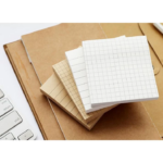 Sticky Notes Polos 80 Lembar Memo Tempel Praktis Catatan Harian - White Grid - Image 7
