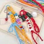 Manik Alfabet 3D Luxury Bahan Aksesoris DIY Craft Gelang Kalung - M - Image 7