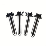 Set Pembatas Buku 4 Model Berwarna Putih untuk Menandai Halaman - Putih - Image 8