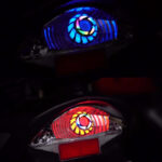 Lampu Stop Rem Projie Mini Rainbow Flash Running Universal - Image 7