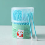 Cotton Bud 2in1 Korek Kuping lembut isi 100 PCS Pembersih Telinga 2 Sisi - Tosca - Image 8