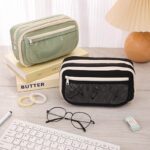 Tempat Pensil Korea Jumbo Aesthetic Premium Kapasitas Super Besar - Biru - Image 4