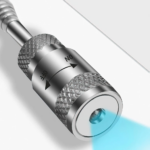 Stik Magnet Teleskopik dengan Lampu LED Tongkat Penarik Logam Panjang - Image 4