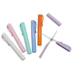 Gunting Lipat Mini Bentuk Pena Praktis Ringkas dan Mudah Dibawa - Biru - Image 3