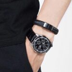 Gelang Kulit Hitam Stylish Unisex Cocok untuk Casual Daily Look - Image 3