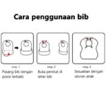 Celemek Makan Bayi Disposable Apron Baby Sekali Pakai Isi 10 - Image 6