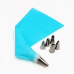 Piping Bag Silikon Set 8in1 Spuit Icing Dekorasi Kue Praktis - Image 4