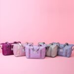 Duffle Bag Travel Lipat Waterproof Tas Gym Penyimpanan Kapasitas Besar - Hitam - Image 9