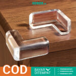 Pelindung Sudut Meja Silicone Transparan Anti Benturan untuk Keamanan Rumah - Siku - Image 3