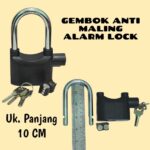 Gembok Motor Alarm Ring Panjang Anti Maling Suara Alarm Keras Sensitif - ring panjang - Image 3