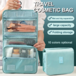 Travel Bag Storage Tas Penyimpanan Multifungsi Banyak Sekat Waterproof - Pink - Image 2