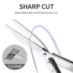 Gunting Lipat Mini Model Kacamata Stainless Praktis, Tajam Anti Karat - Image 7