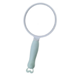 Cermin Makeup Perempuas Beauty Mirror Portbale Genggam Bulat Lucu - Pink - Image 7