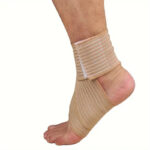 Sabuk Lilit Ankle Elastis Pelindung Pergelangan Kaki Tangan Tumit - HITAM MALIKA - Image 7